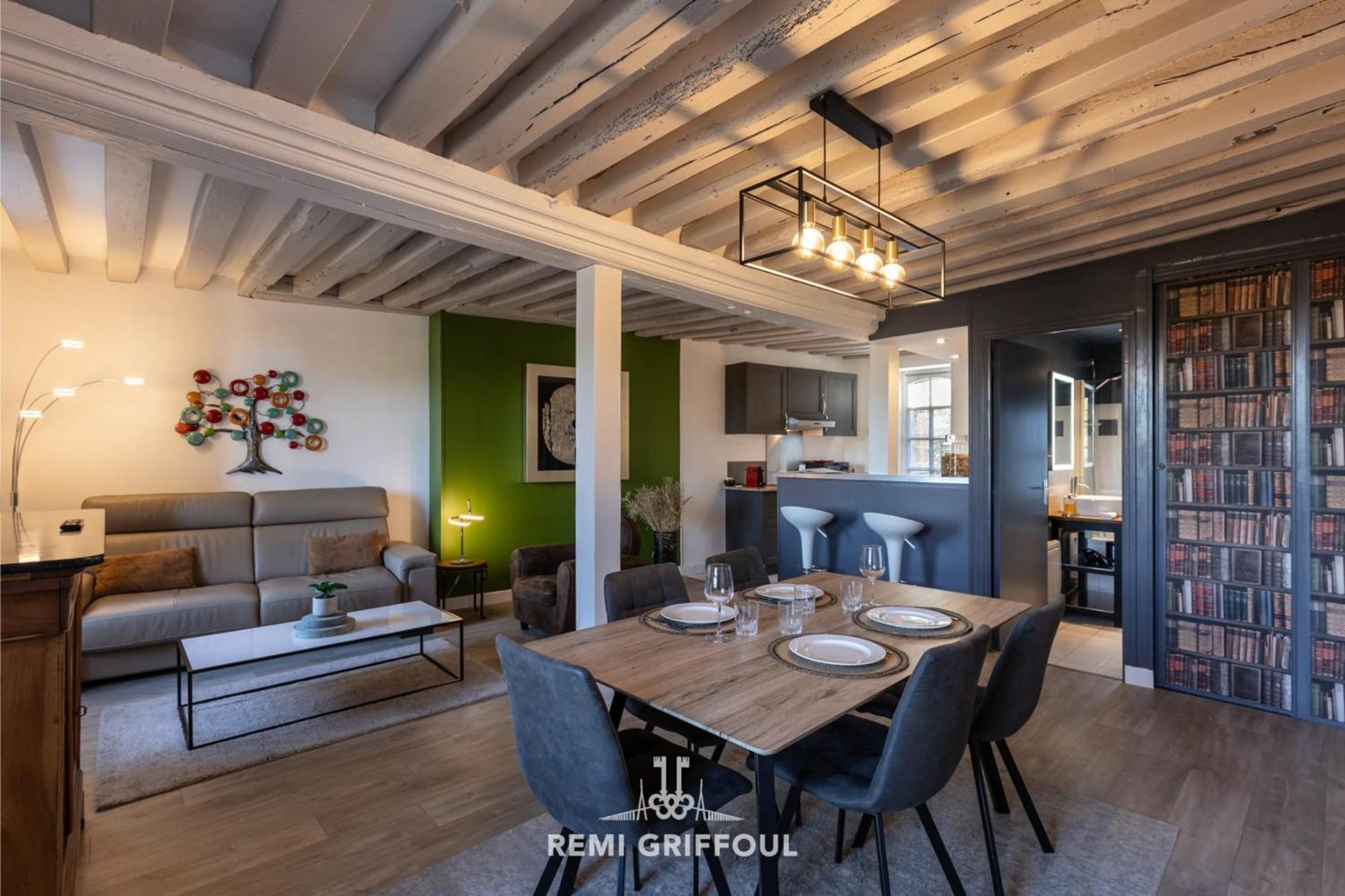 The Lighthouse Charming Apartment Beach & City Center 2-4 Pers Honfleur Buitenkant foto